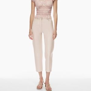 Aritzia regular length cropped Melania pants in color VIN GRIS in size 4!!!